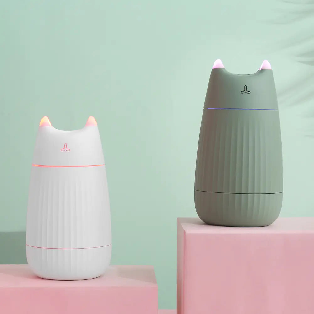 Creative U18 Cat Humidifier with Colorful Lights