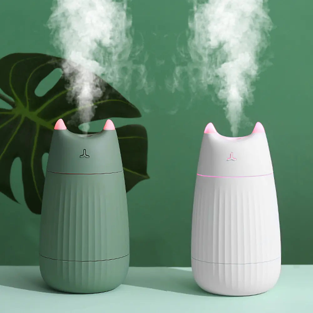 Creative U18 Cat Humidifier with Colorful Lights