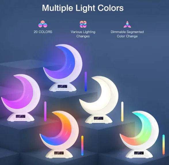 Glow Beat RGB Bluetooth Speaker Lamp